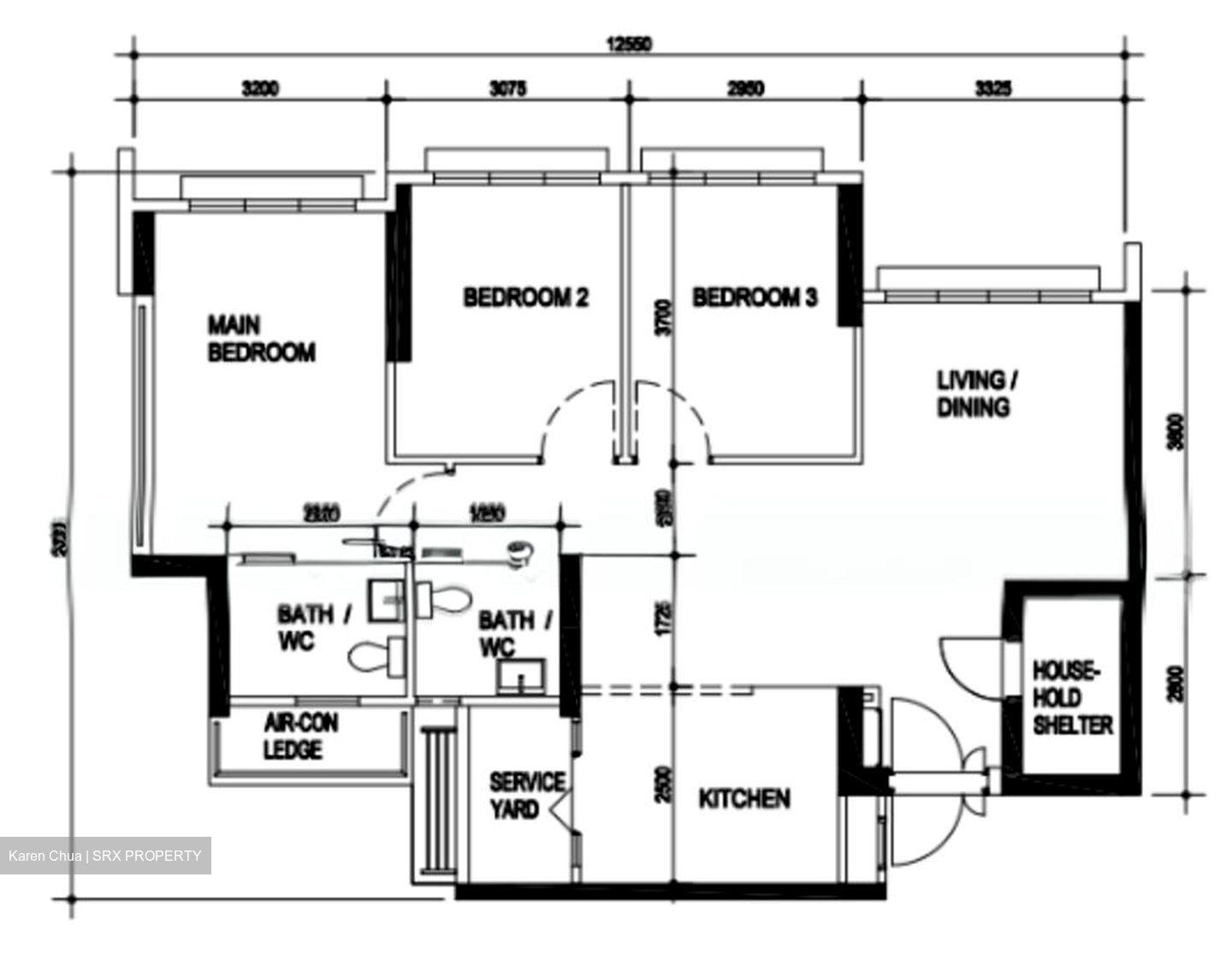 Blk 153C Bedok South Horizon (Bedok), HDB 4 Rooms #563721271